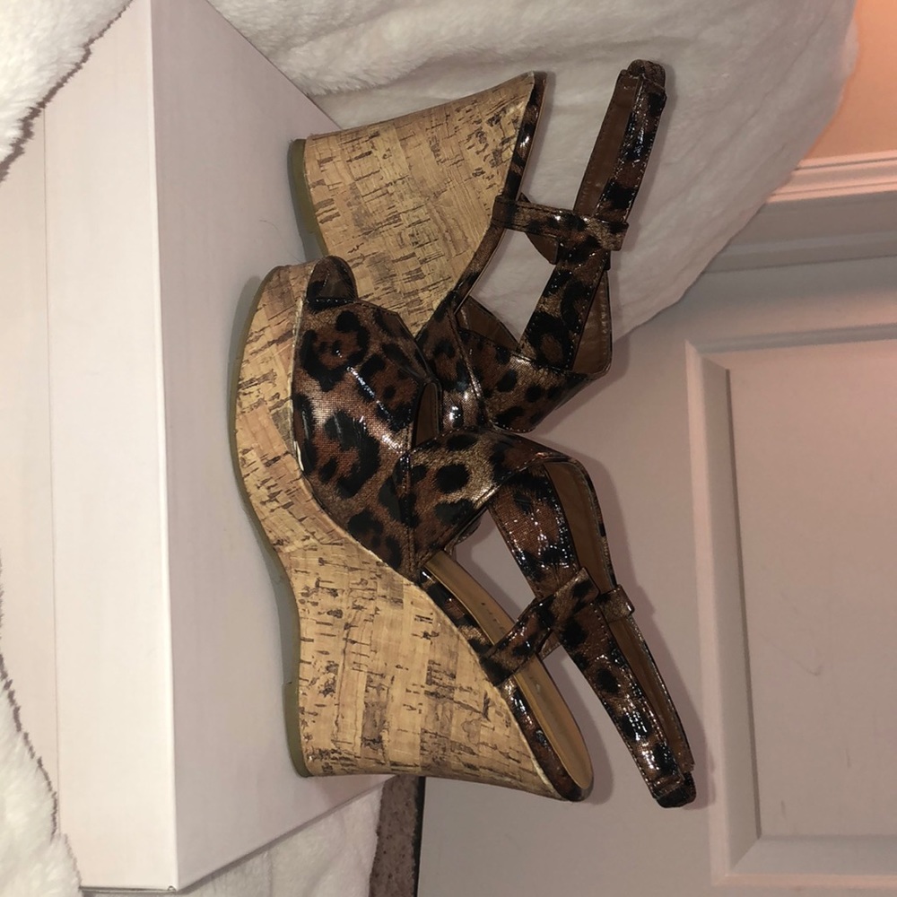 Madden Girl Cheetah Print Wedges